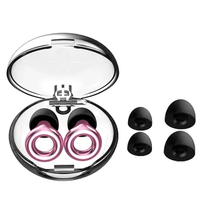 Ušesni čepki z ročaji za zmanjšanje hrupa in zvočno izolacijo PinkGold