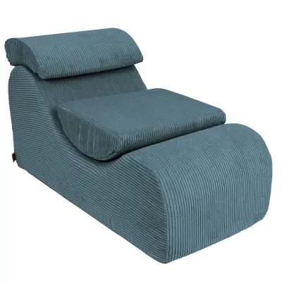 Dolga sedežna garnitura v peni za otroke - Aesthetic, Turquoise