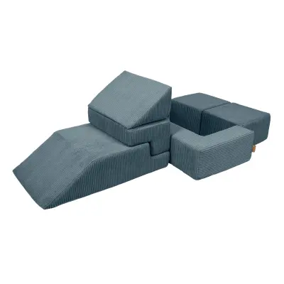 Modularni otroški kavč, Aesthetic, turkizna