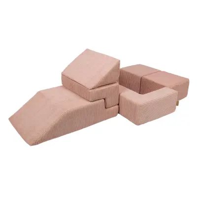 Modularni otroški kavč, Aesthetic, Roza