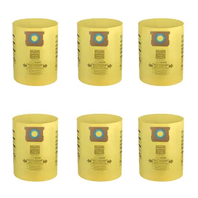 Vrečke za prah za sesalnike Shop-Vac, rumene (6 kosov)   10-14 litrov