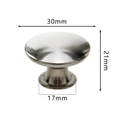 Ročaji za omare Ročaji za predale z vijaki 12 kosov Silver