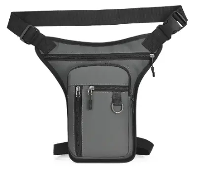 Vodoodporna enoramna torba za moške na prostem Grey