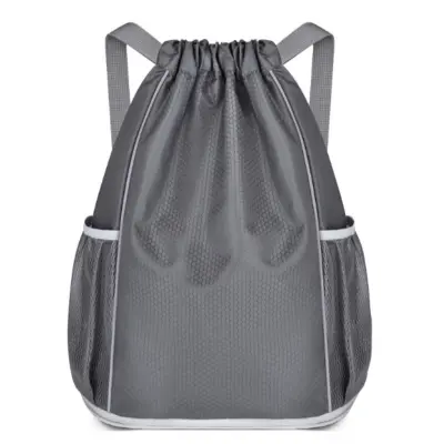 Nahrbtnik za trening košarke - tkanina Oxford Grey