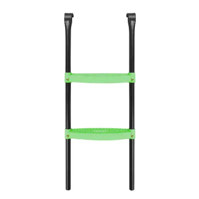 Aga Lestev za trampolin 305 - 430 cm Črna/Svetlo zelena