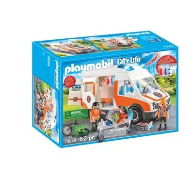 Playmobil - Reševalno vozilo s svetlobo in zvokom (PL70049)