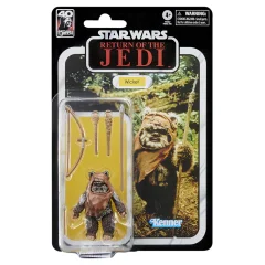Star Wars Hasbro Wars The Black Series Wicket, Wars: Return of Jedi 6-palčne akcijske figure, F7050, večbarvne