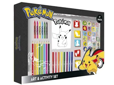 CYP GS-67-PK Pokemon Mega Activity Box Set 67 kosov, večbarvni