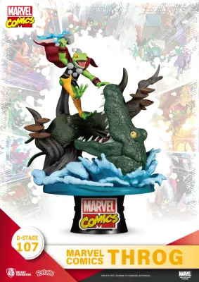 Beast Kingdom-Marvel Comics, Throg Diorama Stage D-Stage Figure Statue