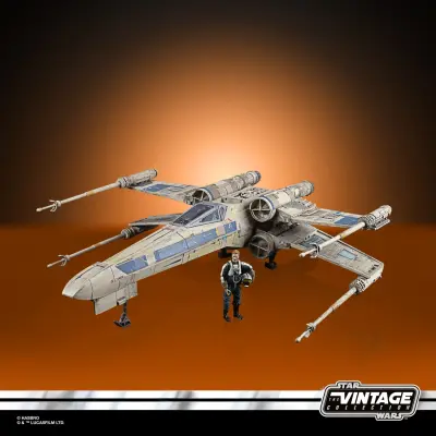 Star Wars The Vintage Collection Rogue One: Zgodba Antoc Merrick's X-Wing Fighter Vehicle z akcijsko figuro