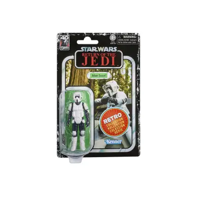 Star Wars Hasbro Wars Collection Biker Scout, Wars: Return of the Jedi 3,75" akcijske figure, F7279, večbarvne