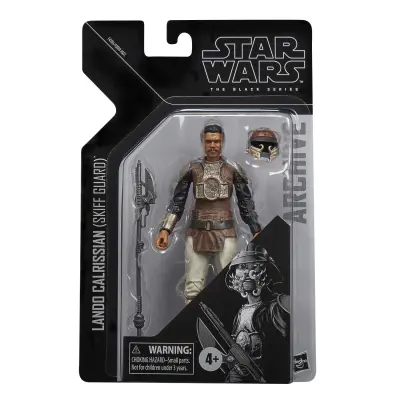 Star Wars Hasbro The Black Series Archive Lando Calrissian (Skiff Guard) Igrača v 6-palčnem merilu Return of the Jedi Figure, ena velikost, (F4364)