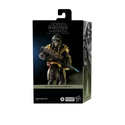 STAR WARS FIGURE KNJIGA BOBA FETT KRRSANTAN BLACK SERIES