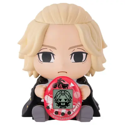 BANDAI - TAMAGOTCHI Tokyo Revengers Mikey Version s hugmyjevo figuro | 4 cm virtualni hišni ljubljenček, ki temelji na mangi in animeju Tokyo Revenger