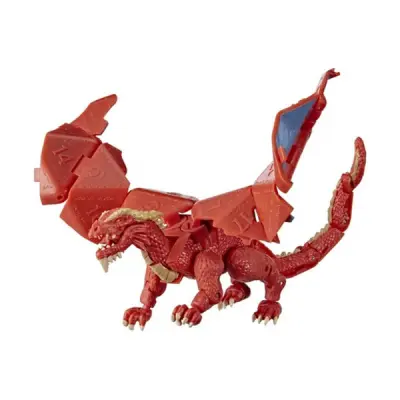 Hasbro, ?lenkasti naprstnik, ki se lahko preoblikuje v zmaja Themberchauda Dungeons & Dragons Dicelings, Rde?a