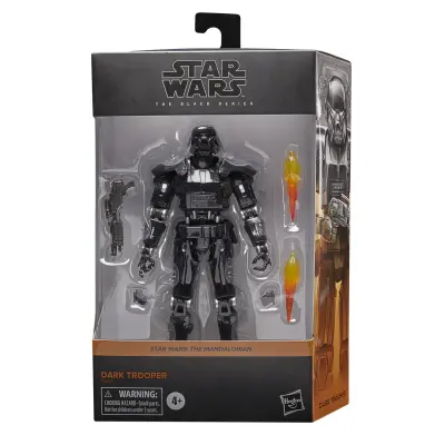 Hasbro F40665L0 Star Wars The Black Series Dark Trooper-15 cm, Večbarvna