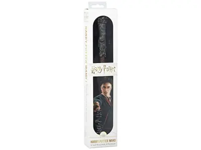 Plemenita kolekcija Harry Potter Toy Wand 12 palčni (30 cm) PVC Harry Potter Wand s prizmatičnim zaznamkom - uradno licenciran film Harry Potter Film