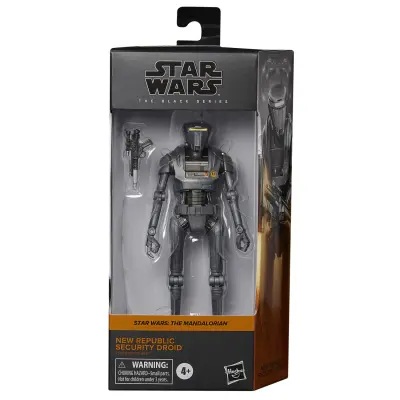 Star Wars The Black Series New Republic Security Droid Igrača 15 cm v merilu The Mandalorian Figure, Starost 4 in več
