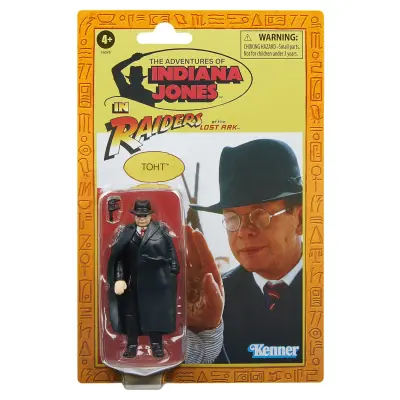 Retro zbirka Hasbro Indiana Jones in Raiders of the Lost Ark Toht 9,5-cm akcijske figure Indiana Jones
