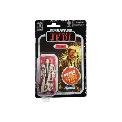Star Wars Hasbro Wars Collection Han Solo (Endor), Wars: Return of the Jedi 3,75" akcijske figure, F7276, večbarvne