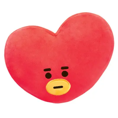BT21 Official Merchandise, TATA plišasta blazina, 61343, rdeča