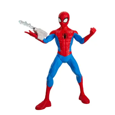 Hasbro, Marvel Spider-Man ?lenkasti Twimp z mini metalcem mreže na roki, Ve?barvno