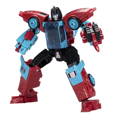 Hasbro, Transformers Legacy Deluxe Class Pointblank in Peacemaker ?lenkasti roboti, Ve?barvno