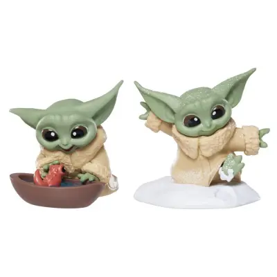 Hasbro, Paket 2 akcijskih figur Star Wars The Bounty Collection Series 4 Grogu Tadpole Friend, Ve?barvno