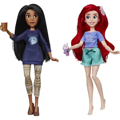 Hasbro, Lutki Disneyjeva princesa Ariel in Pocahontas v filmu Ralph razbija internet, Ve?barvno