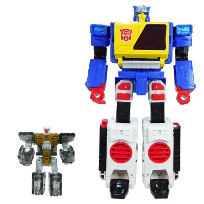 Hasbro, Transformers Legacy Evolution Twincast in Rewind ?lenkasti roboti in dodatki, Ve?barvno