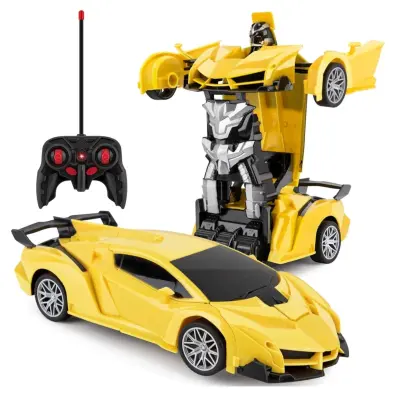 Avto transformator na daljinsko upravljanje | ROBOCAR Rumena