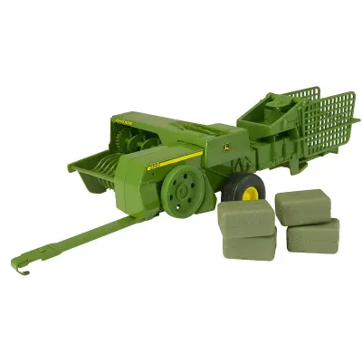Tomy, Kvadratna balirka John Deere za 4 bale, Zelena