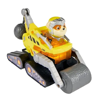 Spin Master, Gradbeni tovornjak Paw Patrol Rubble, Črna / Rumena