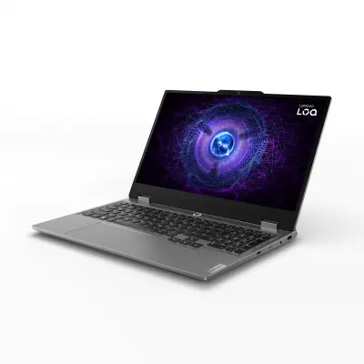 LENOVO LOQ 15 Intel Core i5-12450HX 15.6inch FHD 144Hz 24GB 1TB RTX 4060 DOS Luna Grey gaming prenosni računalnik