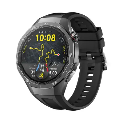 Silikonski pašček za uro Huawei Watch GT5 Pro 46 mm Black