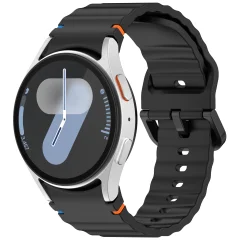 Silikonski pašček za uro Samsung Watch 7 Black