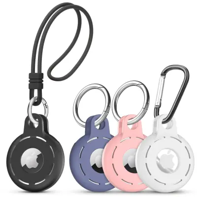 Silikonski ovitek za sledilnik Apple AirTag MultiColor  4-Paket