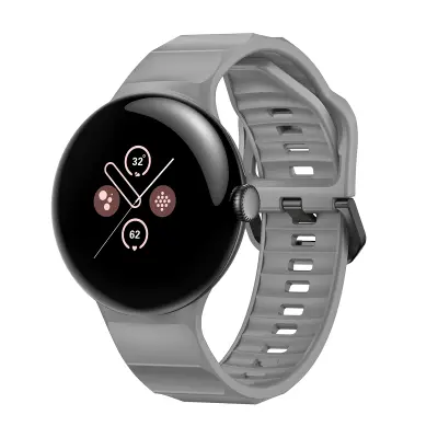 Silikonski pašček za uro Google Pixel Watch 3 (45 mm) Grey