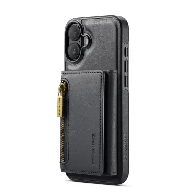 Magnetni ovitek 2 v 1 za iPhone 16 Pro - črn