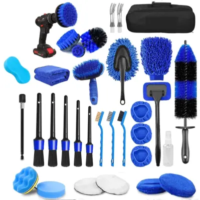 Čistilni set za vrtalni krtačo v 34 delih