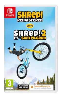 SHRED! REMASTERED & SHRED! 2 FT. SAM PILGRIM CIAB igra za NINTENDO SWITCH