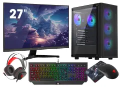 VIST Gaming Ryzen 7 5700G/16GB/RX VEGA/SSD 1TB M.2/WiFi/27'' gaming namizni računalnik