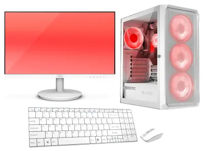 VIST Gaming Ryzen 5 5600G/16GB/SSD 1TB M.2/WiFi/LCD 24 gaming namizni računalnik