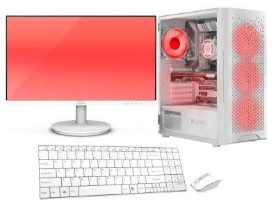 VIST Gaming Core i5 12400F/32GB/RTX 3050/SSD 1TB M.2/WiFi/LCD 24 gaming namizni računalnik