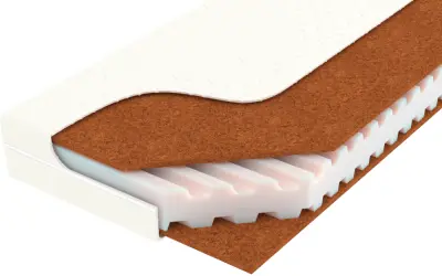 Otroško ležišče s KOKOSOM ProKid 2 Organski Bombaž 070 x 140 cm