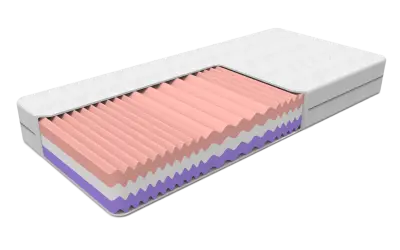 LEŽIŠČE IZ PENE - PREMIUM AIR 3D DREAMER 22 140 x 200 cm Antialergijska Prevleka