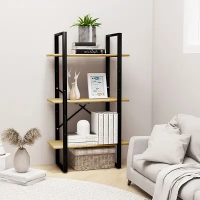 The Living Store Regal 60x30x105 cm trdna borovina - Regal S Policami