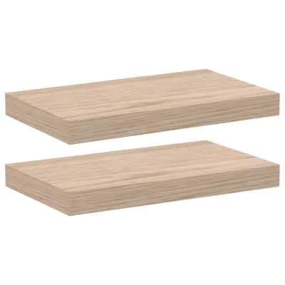 vidaXL Viseče police 2 kosa 40x23,5x4 cm inženirski les