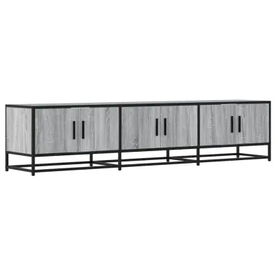 vidaXL TV omarica siva sonoma 180x35x41 cm inženirski les