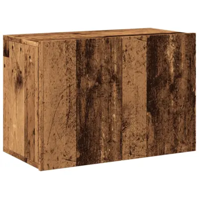 vidaXL Stenska TV omarica starinski les 60x30x41 cm
